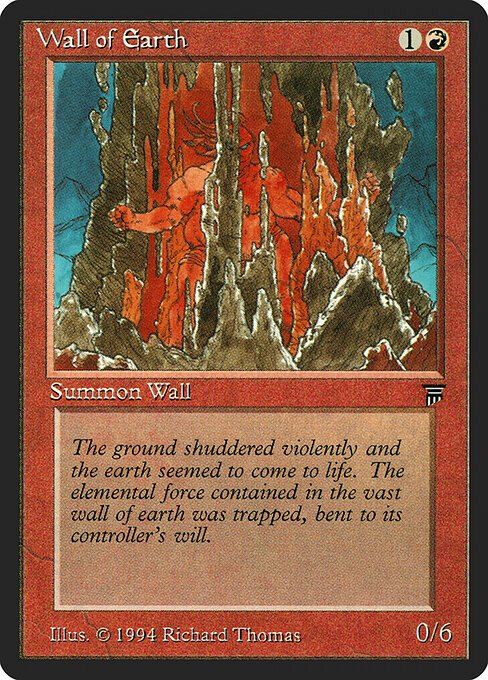 Wall of Earth card from LEG #product-4074