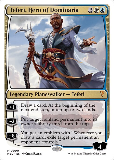 Teferi, Hero of Dominaria card from MB2 #90