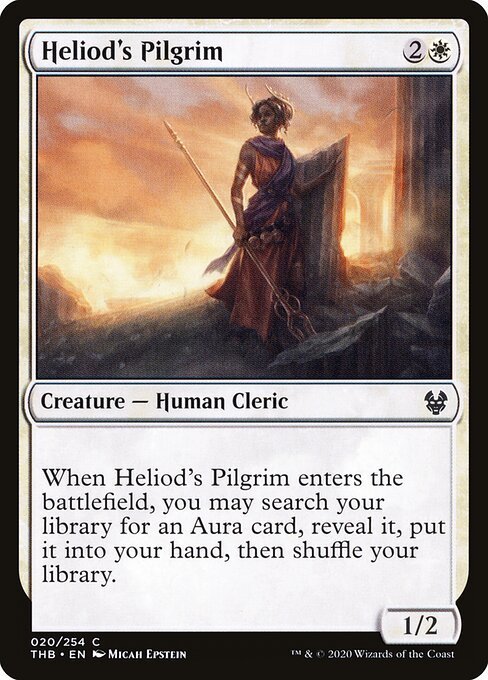 Heliod's Pilgrim card from THB #20