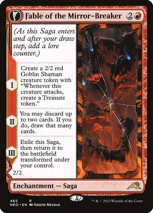 Fable of the Mirror-Breaker card from NEO #465