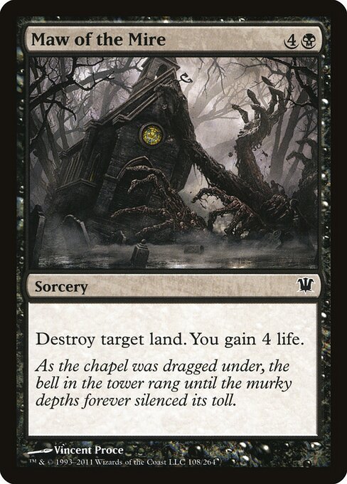 Maw of the Mire card from ISD #108