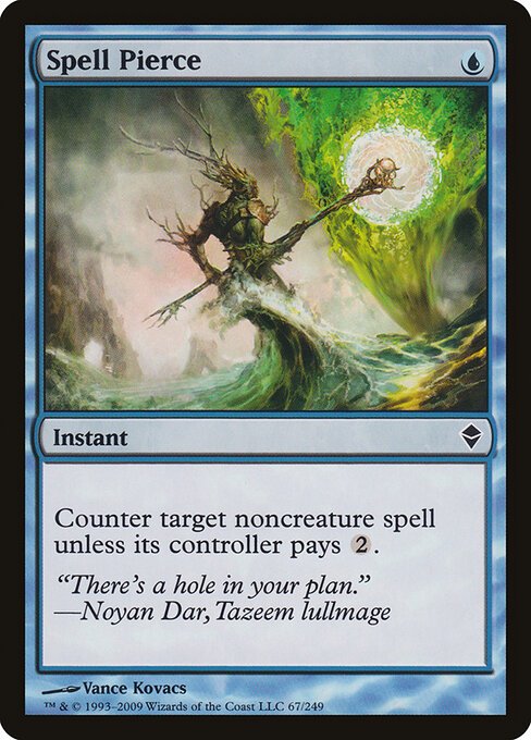 Spell Pierce card from ZEN #67