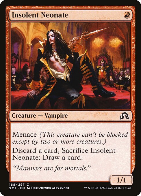 Insolent Neonate card from SOI #168