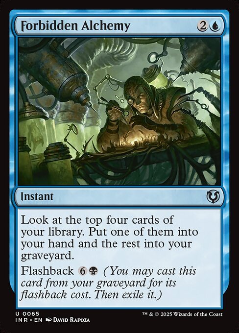 Forbidden Alchemy card from INR #65