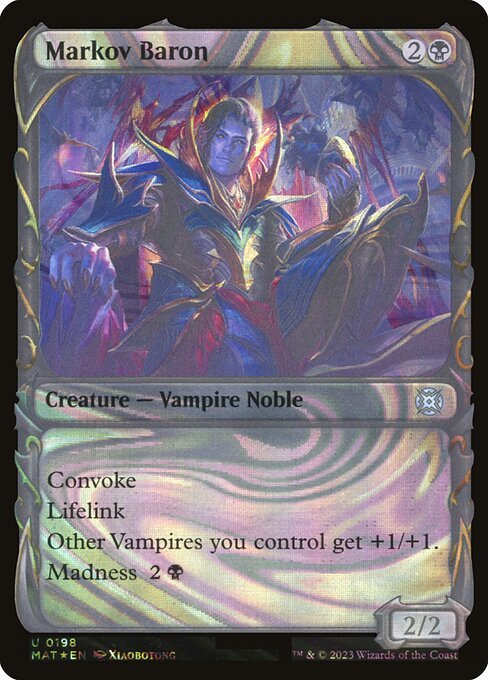 Markov Baron card from MAT #198