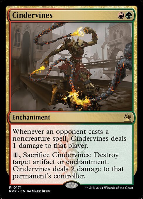 Cindervines card from RVR #171