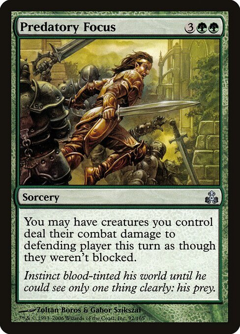 Predatory Focus card from GPT #92