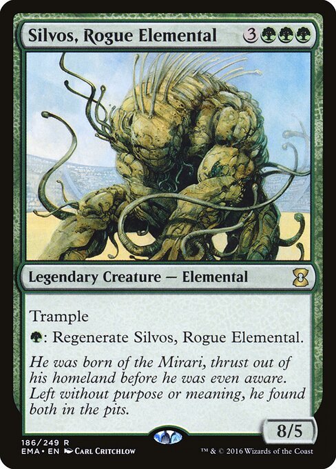 Silvos, Rogue Elemental card from EMA #186