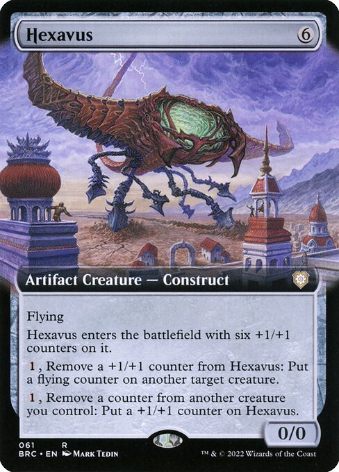 Hexavus card from BRC #61