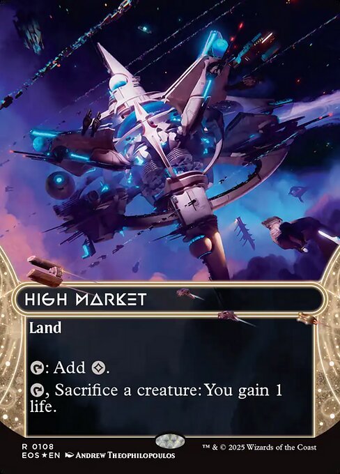 High Market card from EOS #108
