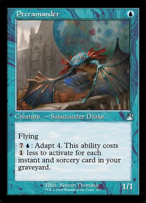 Pteramander card from RVR #317