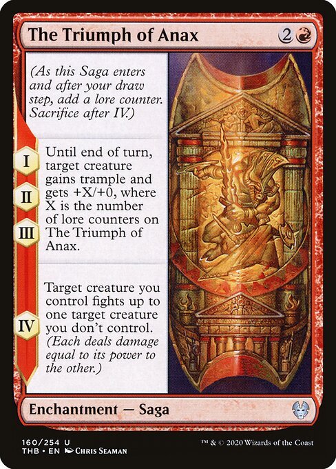 The Triumph of Anax card from THB #160