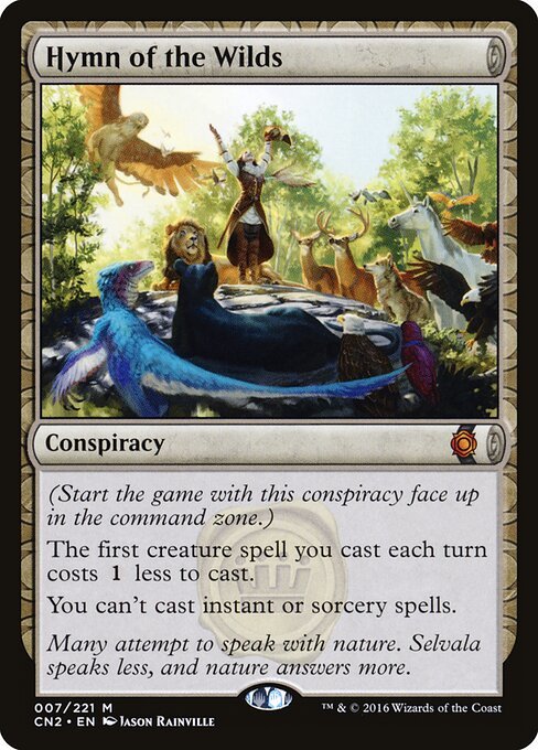 Hymn of the Wilds card from CN2 #7