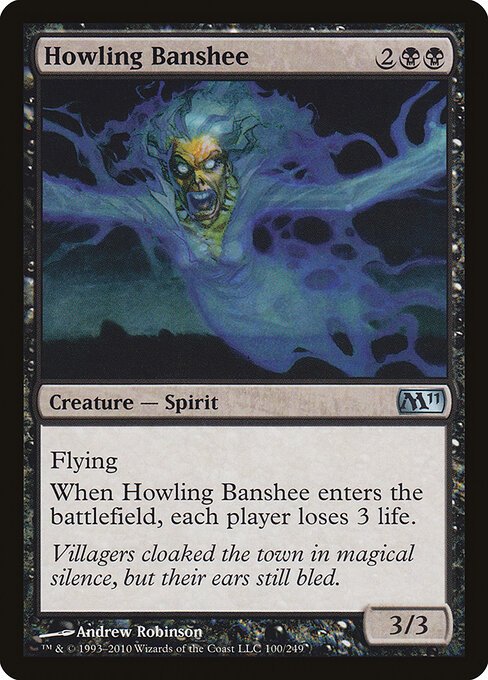 Howling Banshee card from M11 #100