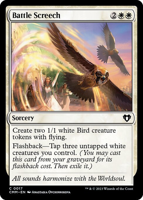 Battle Screech card from CMM #17
