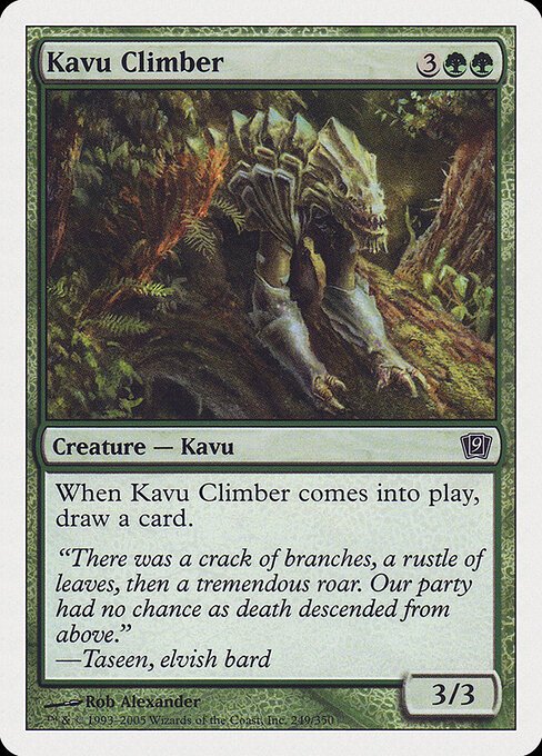 Kavu Climber card from 9ED #249