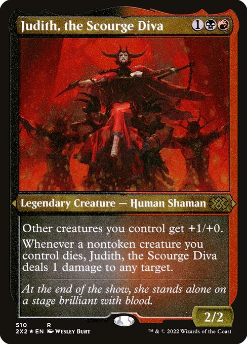 Judith, the Scourge Diva card from 2X2 #510