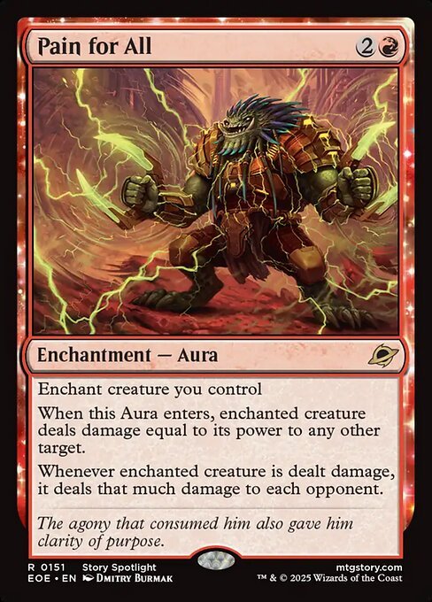 Pain for All card from EOE #151