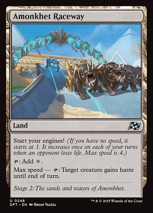 Amonkhet Raceway card from DFT #248