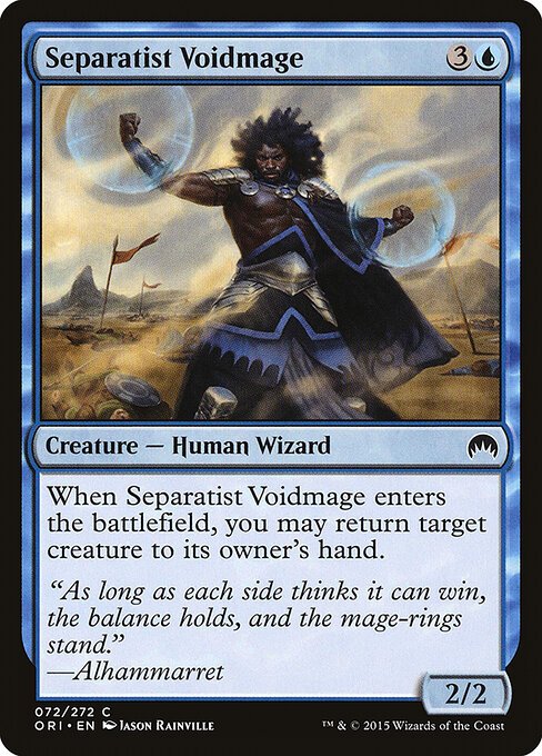 Separatist Voidmage card from ORI #72