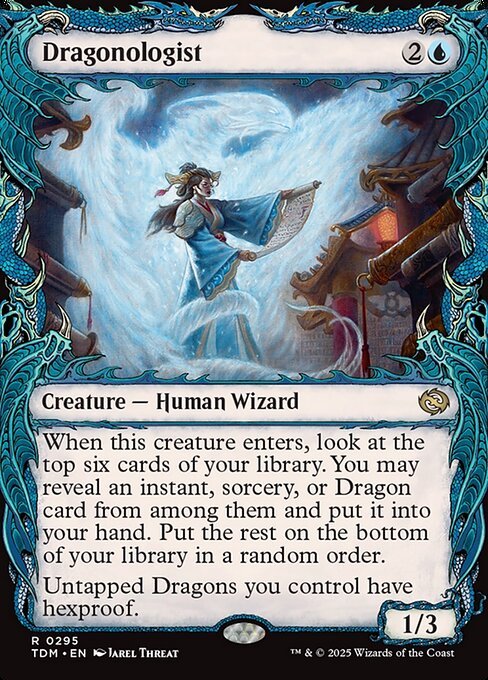Dragonologist card from TDM #295