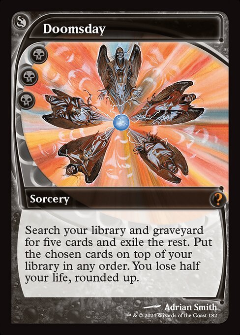 Doomsday card from MB2 #182
