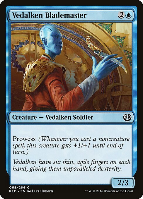 Vedalken Blademaster card from KLD #68