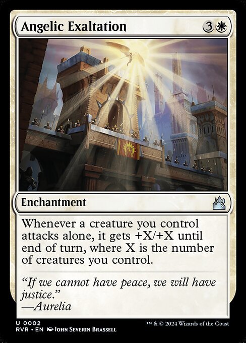 Angelic Exaltation card from RVR #2