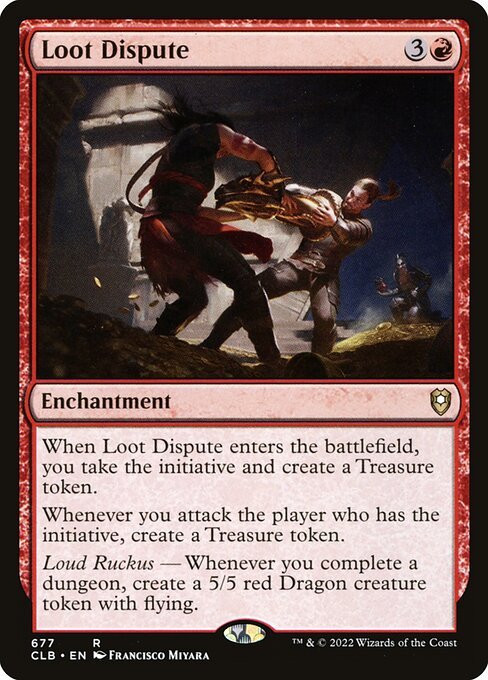 Loot Dispute card from CLB #677