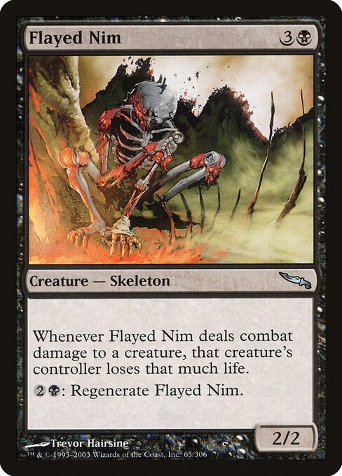 Flayed Nim card from MRD #65