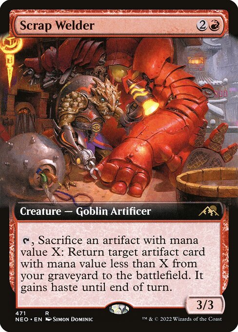 Scrap Welder card from NEO #471
