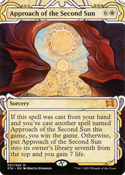Approach of the Second Sun card from STA #1