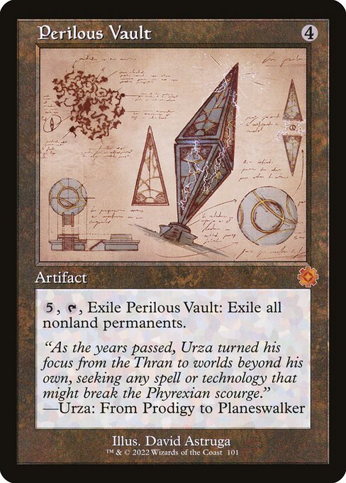 Perilous Vault card from BRR #101