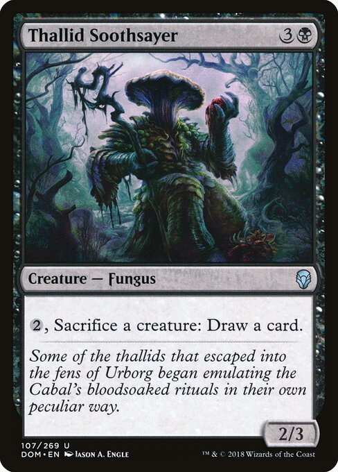 Thallid Soothsayer card from DOM #107
