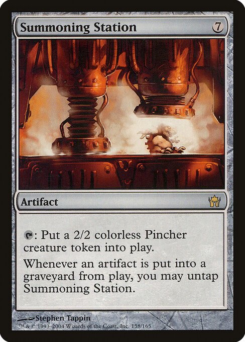 Summoning Station card from 5DN #158