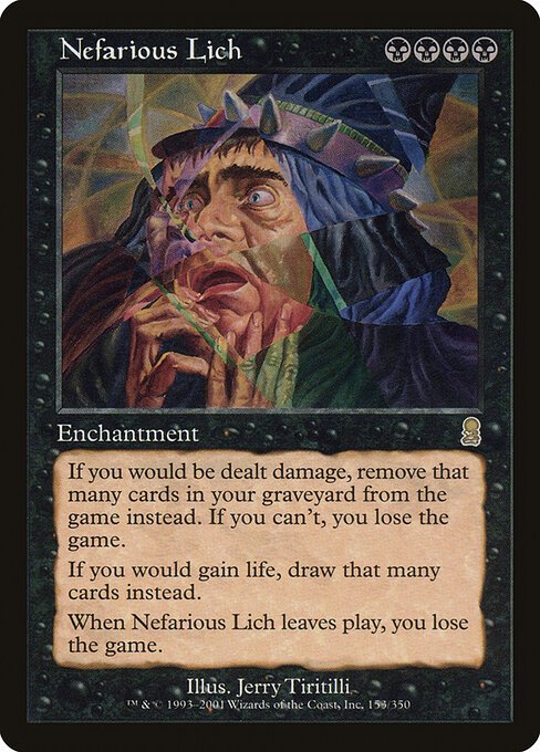 Nefarious Lich card from ODY #153