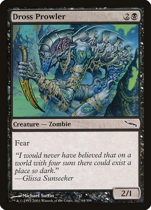 Dross Prowler card from MRD #64