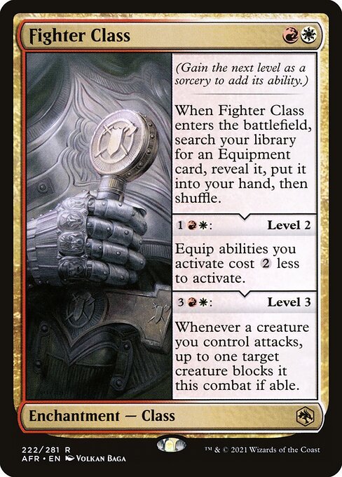 Fighter Class card from AFR #222