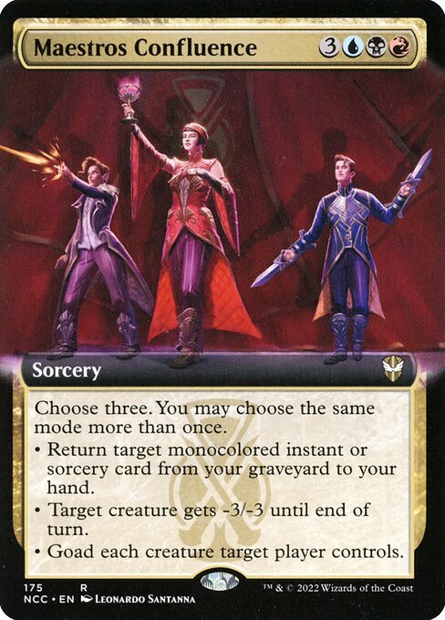 Maestros Confluence card from NCC #175