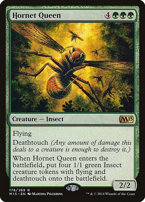 Hornet Queen card from M15 #178