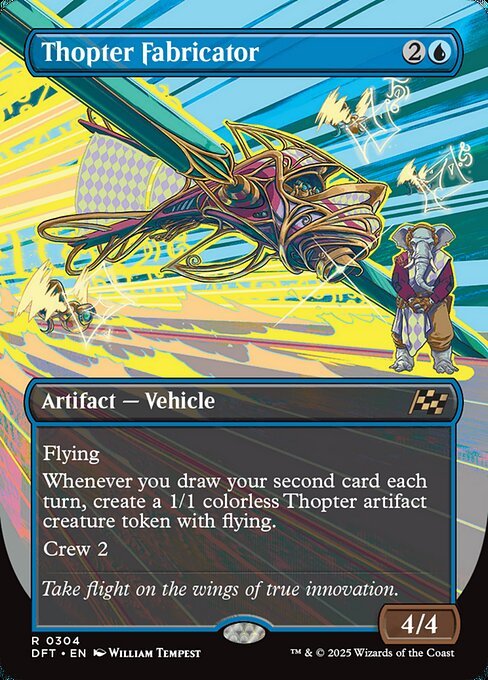 Thopter Fabricator card from DFT #304