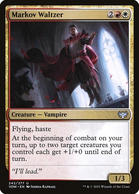 Markov Waltzer card from VOW #242