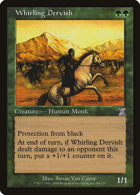 Whirling Dervish card from TSB #90