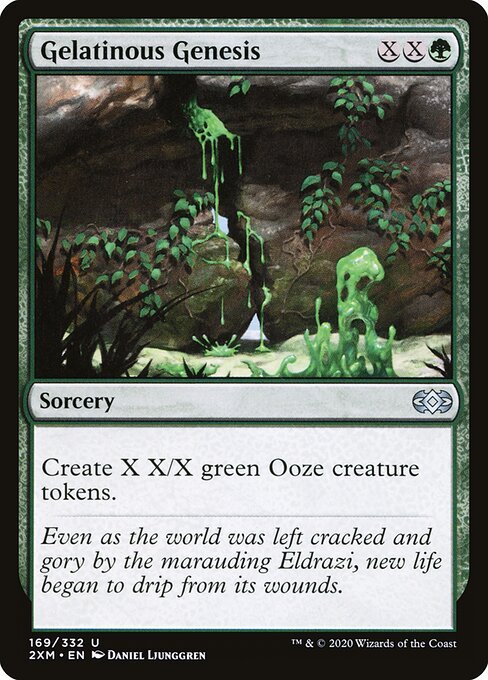 Gelatinous Genesis card from 2XM #169