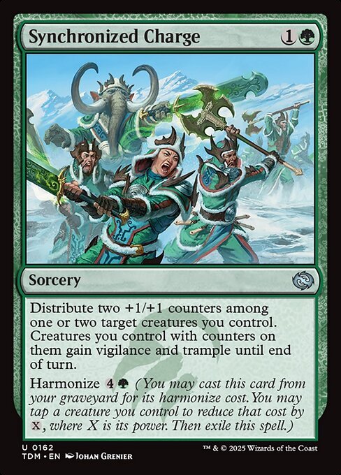 Synchronized Charge card from TDM #162