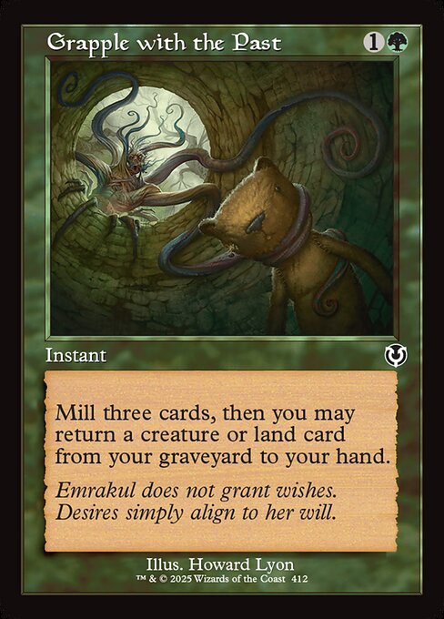 Grapple with the Past card from INR #412