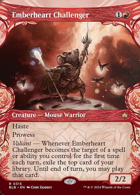Emberheart Challenger card from BLB #315