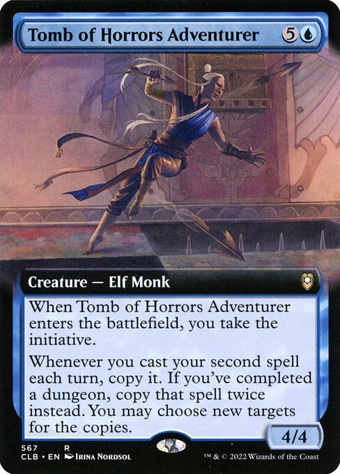 Tomb of Horrors Adventurer card from CLB #567