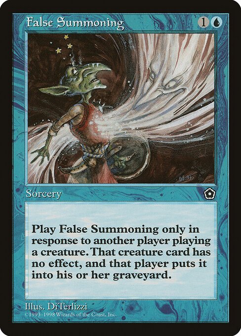 False Summoning card from P02 #product-132