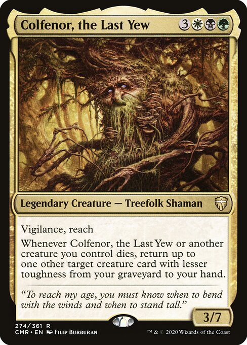 Colfenor, the Last Yew card from CMR #274